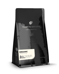 Tobys Estate Coffee Organic Espresso Blend
